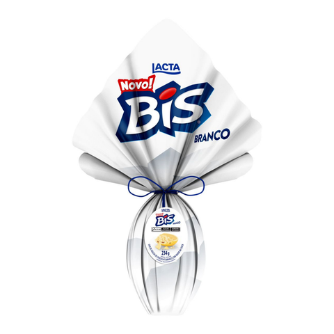 Ovo de Páscoa Bis Branco 234g Lacta