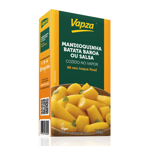 Mandioquinha Cozida Vapza 500g