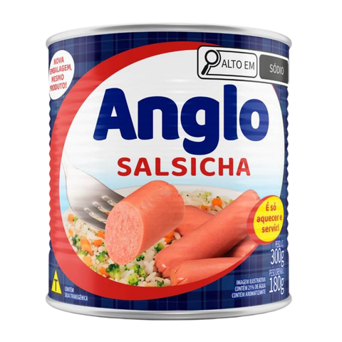 Salsicha Anglo Lata 300g