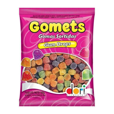 Bala de Goma (Jujuba/Gomets) Bag Dori 500g