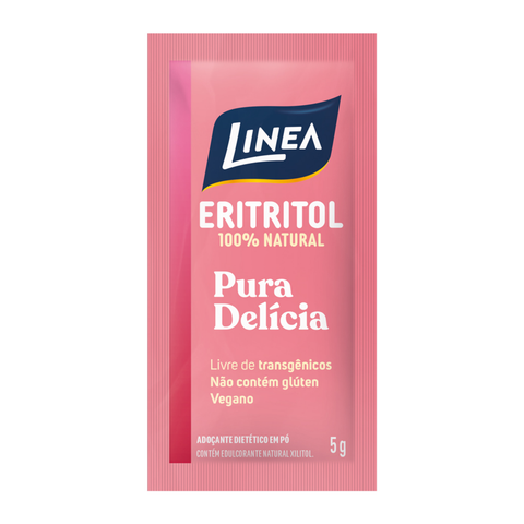 Linea Adoçante em Pó Eritritol 40 Sachês (200g)