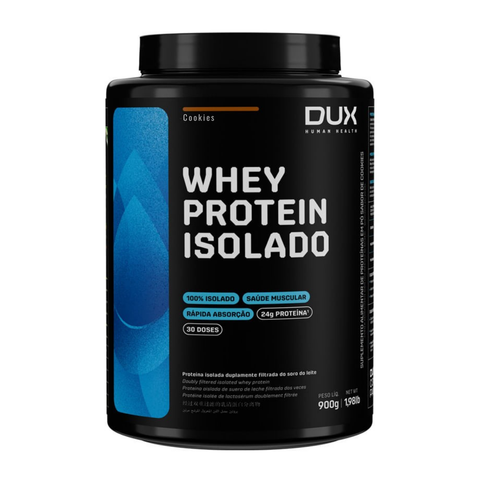 Whey Protein Isolado Cookies Dux 900g