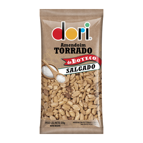 Amendoim Torrado de Boteco Dori 320g
