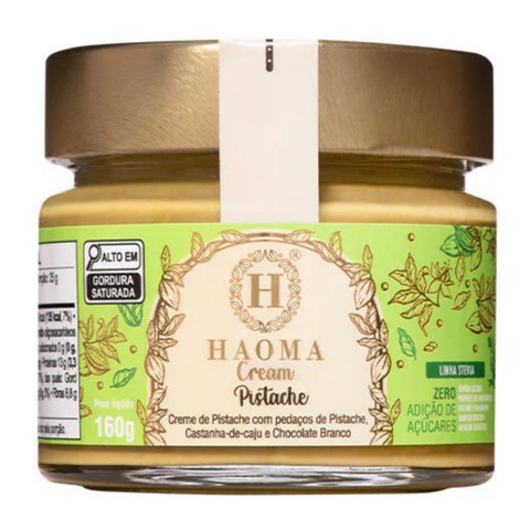 Cream Pistache Haoma Linha Stevia 160g