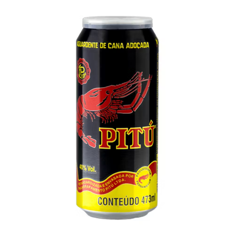 Cachaça Adoçada Pitú Latão com 473ml