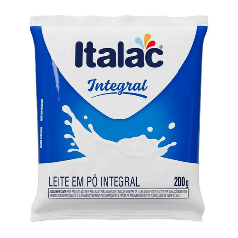 Leite em Pó Integral Italac 200G