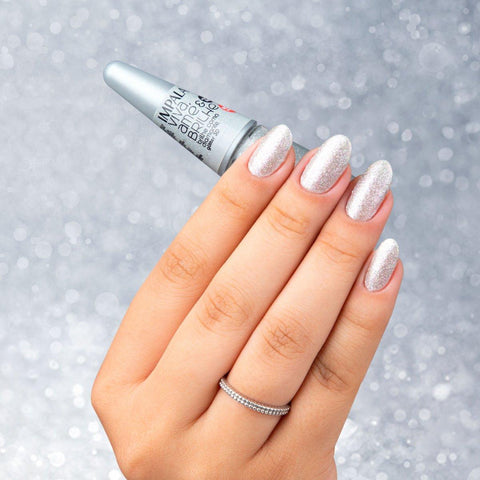 Esmalte Impala Coleção Viva, Ame e Brilhe Glitter 3D