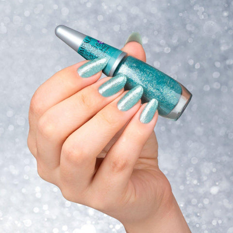 Esmalte Impala Coleção Viva, Ame e Brilhe Glitter 3D