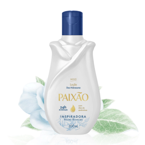 Hidratante Corporal Paixão Inspiradora Rosas Brancas 200ml