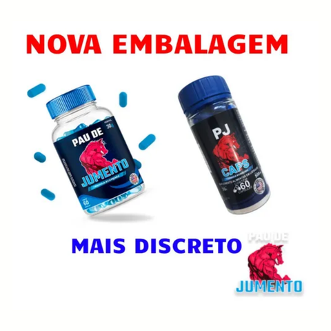 Suplemento Pau De Jumento 60 Caps 100% Original