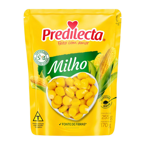 Milho Verde em Conserva Predilecta Sachê 170g