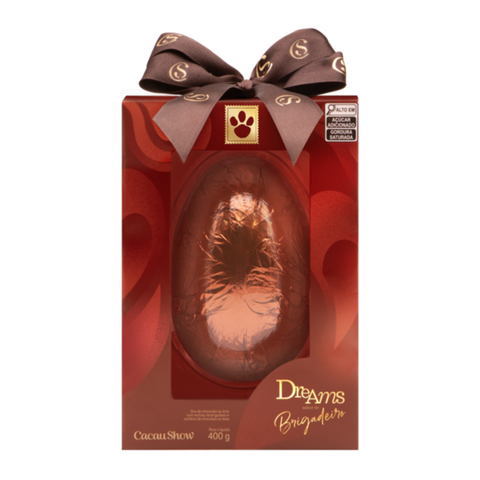 Ovo de Páscoa Dreams Brigadeiro 400g Cacau Show