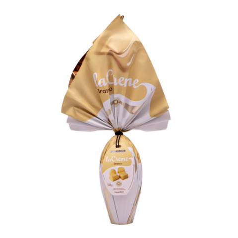 Ovo de Páscoa laCreme Branco 348g Cacau Show
