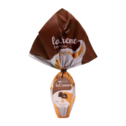 Ovo de Páscoa laCreme ao Leite  Zero Lactose 180g Cacau Show