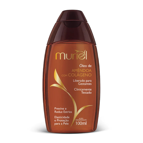 Óleo Corporal de Amêndoas c/ Colágeno 100ml Muriel