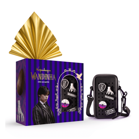 Ovo de Pascoa Wandinha Bolsa Linha Licenciado 120g Kopenhagen