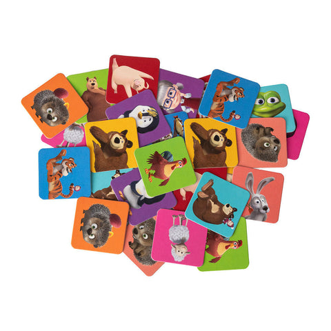 Jogo da Memória Masha e O Urso - Estrela
