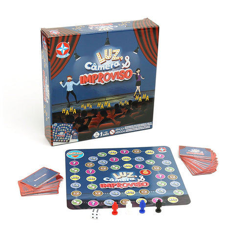 Jogo Luz, Câmera e Improviso - Estrela