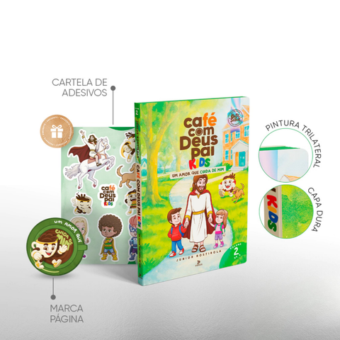 Café com Deus Pai Kids 2026 (Capa Dura) | Volume 2