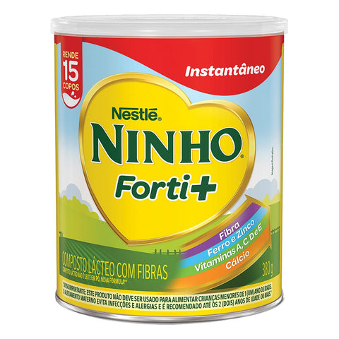 NINHO Forti+ Po  Instantâneo Lata 380Gr.