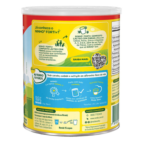 NINHO Forti+ Po  Instantâneo Lata 380Gr.