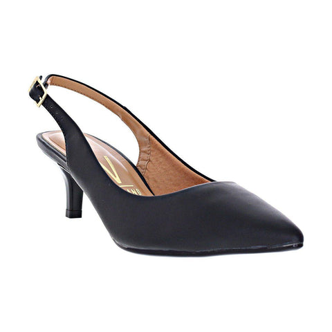 Scarpin Slingback Vizzano 1122-806 Salto Kitten Preto