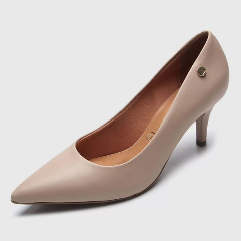 Scarpin Vizzano 1185-702 Bico Fino Bege
