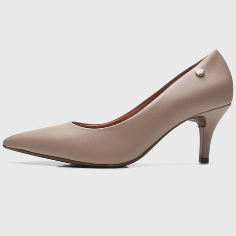 Scarpin Vizzano 1185-702 Bico Fino Bege