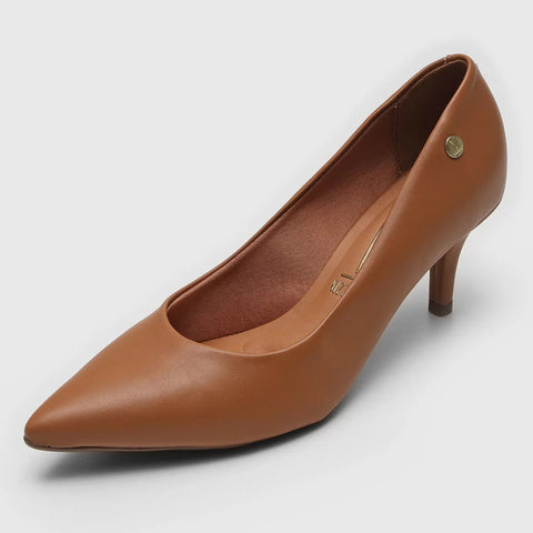 Scarpin Vizzano 1185-702 Bico Fino Caramelo