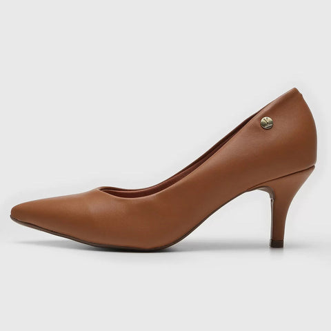 Scarpin Vizzano 1185-702 Bico Fino Caramelo