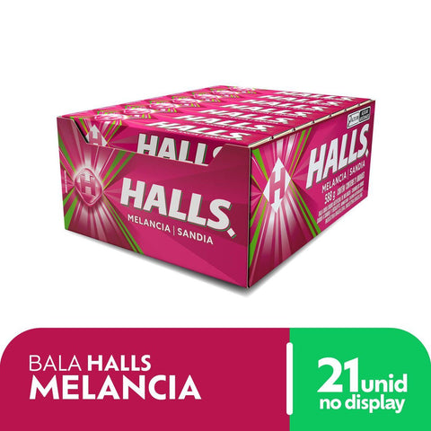 Drops Halls Melancia Caixa  21x28g