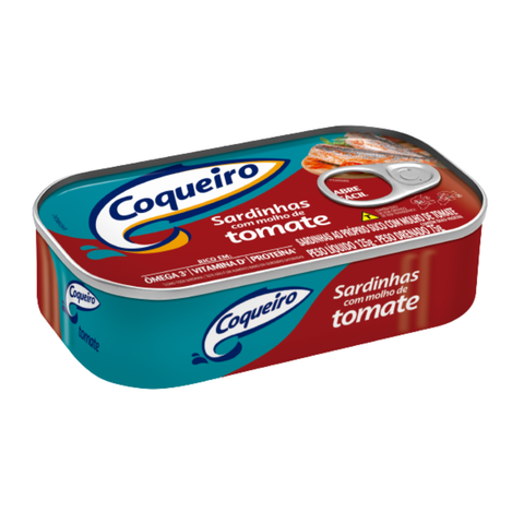 Sardinha em Molho de Tomate Coqueiro 125g