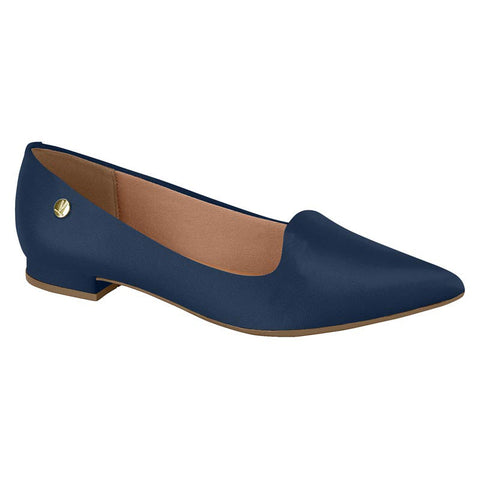 Mocassim Vizzano 1206-261 Bico Fino Azul-marinho