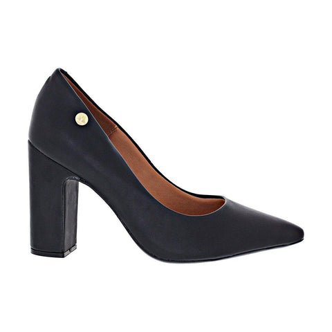 Scarpin Vizzano 1285-400 salto bloco bico fino Preto
