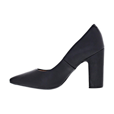 Scarpin Vizzano 1285-400 salto bloco bico fino Preto