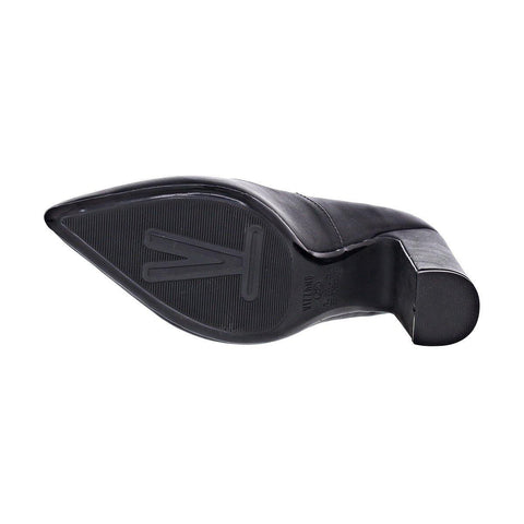 Scarpin Vizzano 1285-400 salto bloco bico fino Preto
