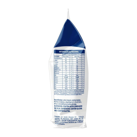 Leite Pó Integral Zero Lactose Itambé Nolac Pcte 300g - Kit 2