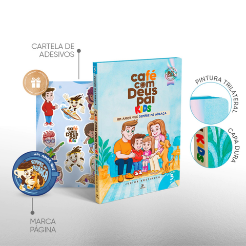 Café com Deus Pai Kids 2026 (Capa Dura) | Volume 3