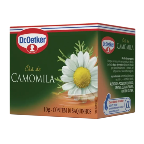 Chá Ervas - 10 sachês - Dr Oetker - Sabores