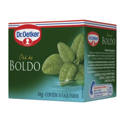 Chá Ervas - 10 sachês - Dr Oetker - Sabores