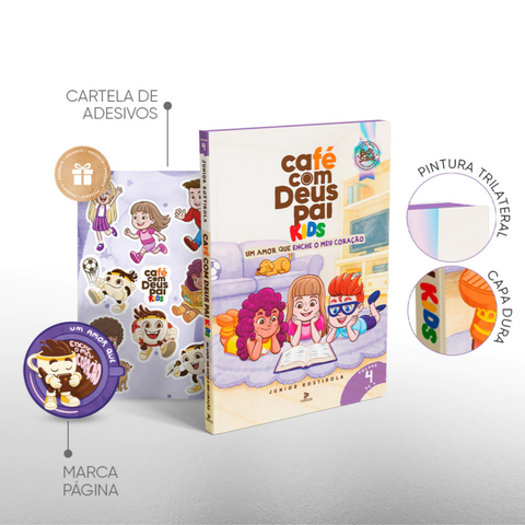 Café com Deus Pai Kids 2026 (Capa Dura) | Volume 4