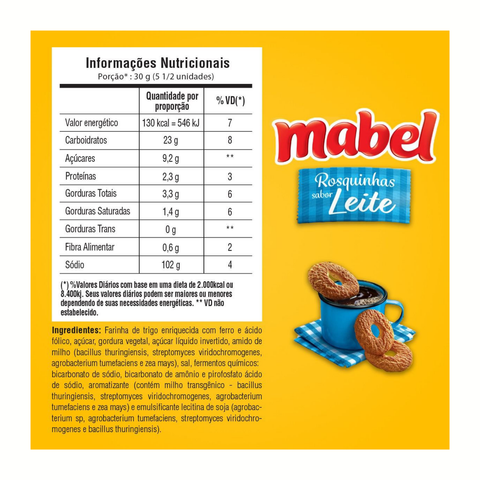 Mabel Rosquinha de Leite 300g