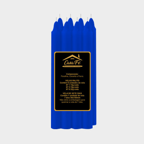 Vela Palito N°1 - Casa fé - 8x15g
