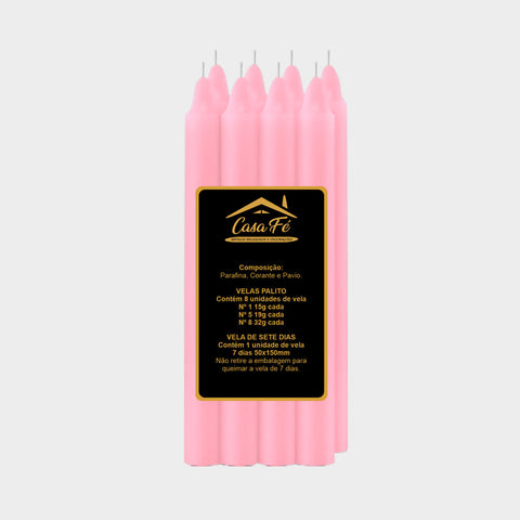 Vela Palito N°1 - Casa fé - 8x15g