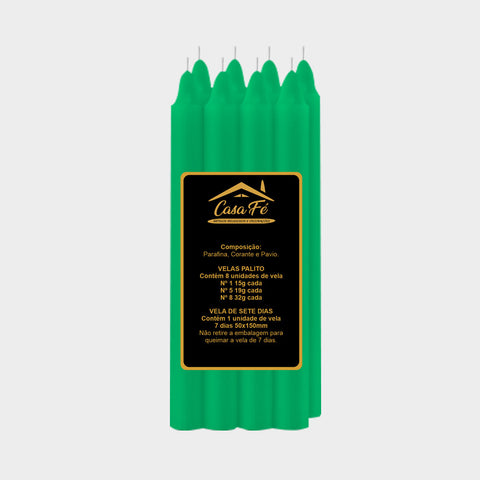 Vela Palito N°1 - Casa fé - 8x15g