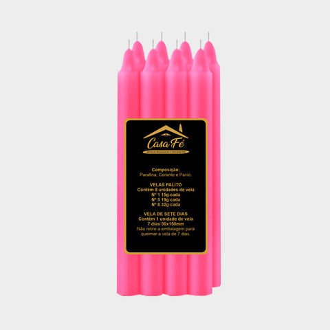 Vela Palito N°1 - Casa fé - 8x15g