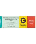 Furoato de Mometasona 1mg Genérico Medley 20g Creme - MEUBRASILONLINE