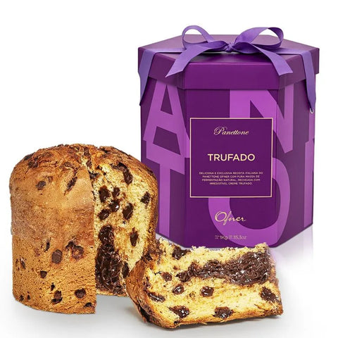 Panettone Trufado 1kg Ofner - MEUBRASILONLINE