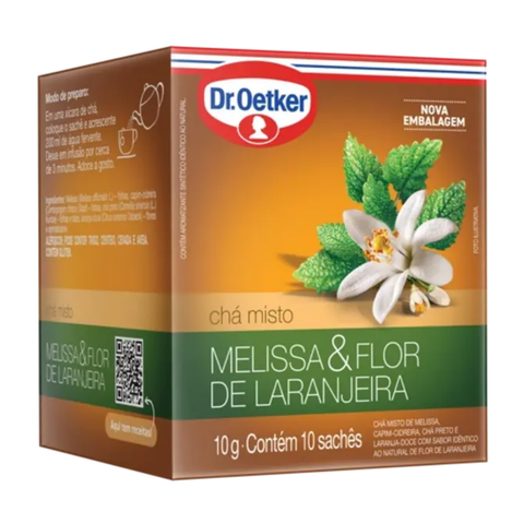 Chá Ervas Plus - 10 sachês - Dr Oetker - Sabores
