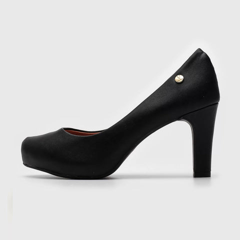 Scarpin Vizzano 1840-301 Salto Médio Preto